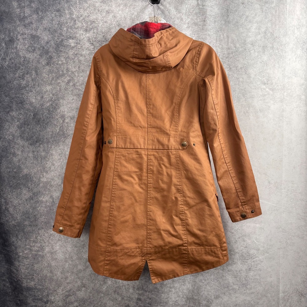 Kavu Sundowner Canvas Cotton Plaid Lined Work Chore Ranch Coat Jacket Size XS - Picture 7 of 11